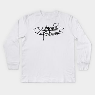 Manny "Pacman" Pacquiao Signature Kids Long Sleeve T-Shirt